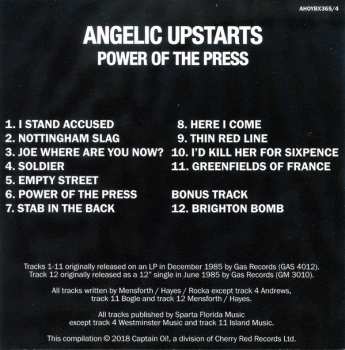 6CD/Box Set Angelic Upstarts: The Albums 1983 - 91