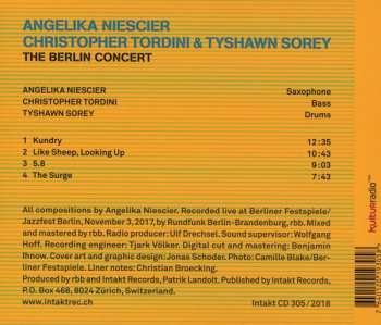 CD Tyshawn Sorey: The Berlin Concert