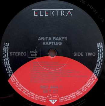 LP Anita Baker: Rapture