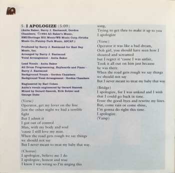 CD Anita Baker: Rhythm Of Love