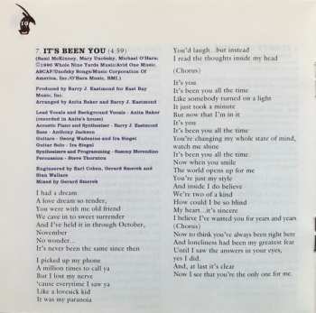 CD Anita Baker: Rhythm Of Love