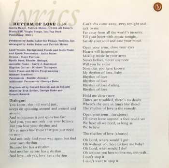 CD Anita Baker: Rhythm Of Love