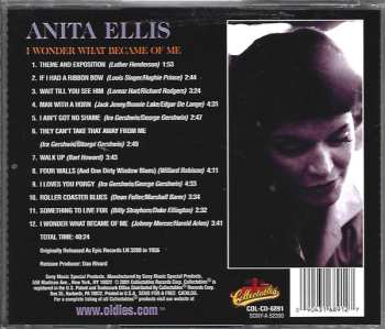 CD Anita Ellis: I Wonder What Became Of Me