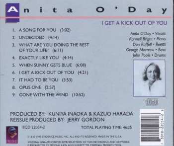CD Anita O'day: I Get A Kick Out Of You