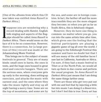 CD Anna Russell: Anna Russell, Encore?