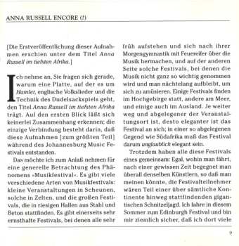 CD Anna Russell: Anna Russell, Encore?