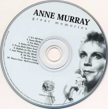 CD Anne Murray: Great Memories