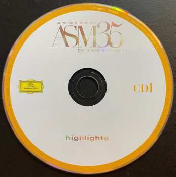 2CD Anne-Sophie Mutter: ASM35 The Complete Musician: Highlights