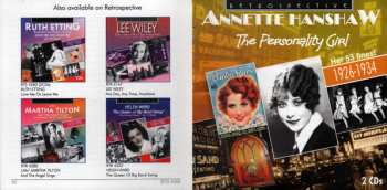 2CD Annette Hanshaw: The Personality Girl