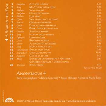 4CD/Box Set Anonymous 4: Noël - Carols & Chants For Christmas