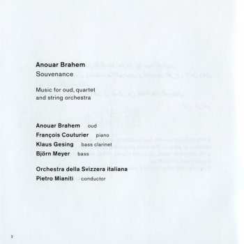 2CD Anouar Brahem: Souvenance