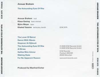 CD Anouar Brahem: The Astounding Eyes Of Rita