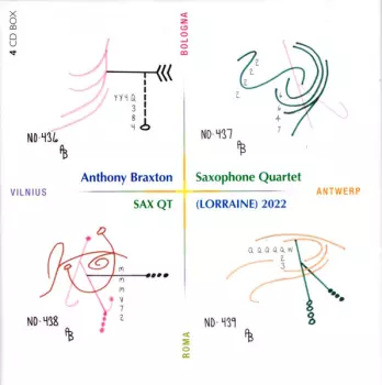 Anthony Braxton Saxophone Quartet: Sax Qt (Lorraine) 2022