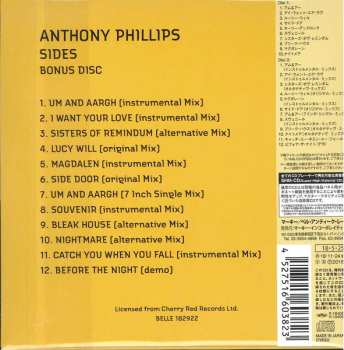 2CD Anthony Phillips: Sides
