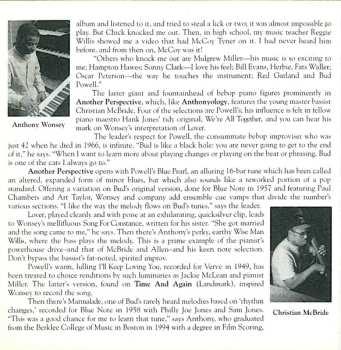 CD Anthony Wonsey Trio: Another Perspective