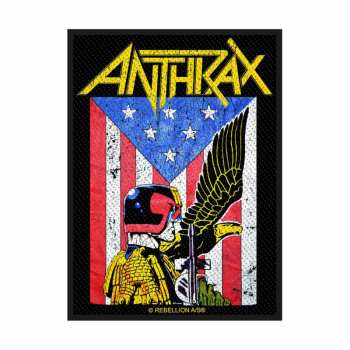 Merch Anthrax: Aufnäher Judge Dredd 