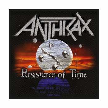 Merch Anthrax: Aufnäher Persistence Of Time 