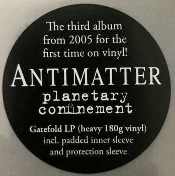 LP Antimatter: Planetary Confinement LTD