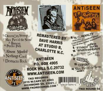CD Antiseen: Drastic / EP Royalty