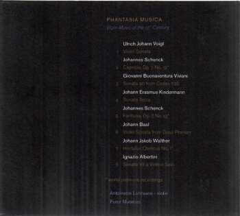CD Antoinette Lohmann: Phantasia Musica - Violin Music Of The 17th Century