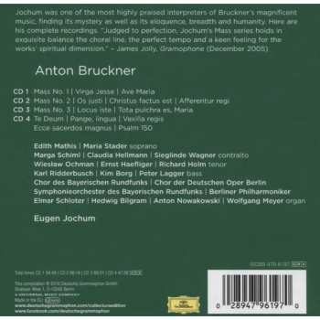 4CD/Box Set Eugen Jochum: Sacred Works. Masses - Motets - Psalm 150 - Te Deum