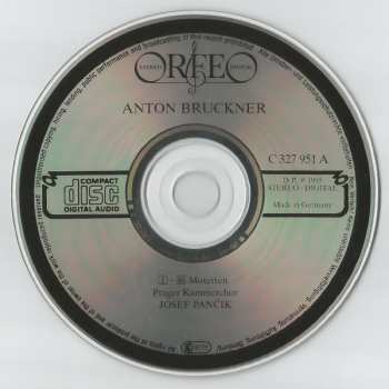 CD Anton Bruckner: Motetten · Choral-Messe