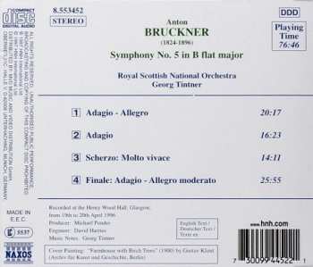 CD Anton Bruckner: Symphony No. 5