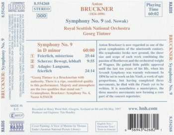 CD Anton Bruckner: Symphony No.9 (ed. Nowak)