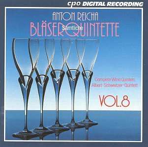 CD Anton Reicha: Sämtliche Bläserquintette Vol. 8