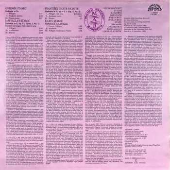 LP Jan Václav Antonín Stamic: Sinfonias