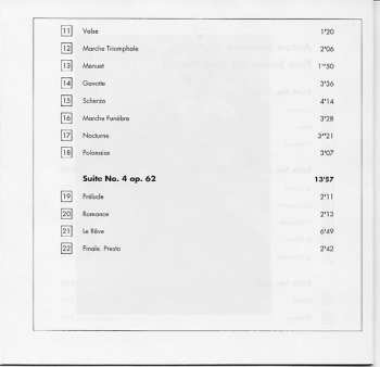 CD Anton Stepanovich Arensky: Five Suites For Two Pianos