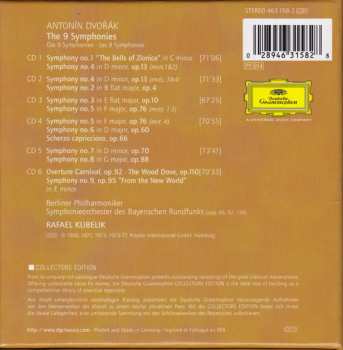 6CD/Box Set Antonín Dvořák: The 9 Symphonies