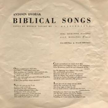 LP Antonín Dvořák: Biblical Songs; Evening Song; Songs My Mother Taught Me