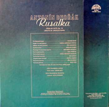 3LP/Box Set Antonín Dvořák: Rusalka (3xLP + BOX + BOOKLET)