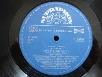 3LP/Box Set Antonín Dvořák: Rusalka