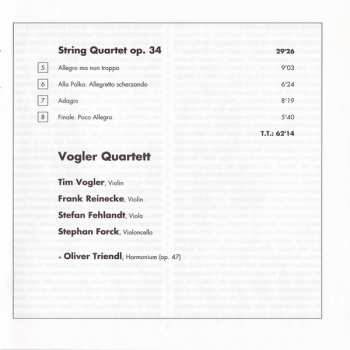 2CD Antonín Dvořák: String Quartets Vol. 1