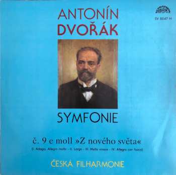 LP Antonín Dvořák: Symfonie Č. 9 E Moll, Z Nového Světa CLR