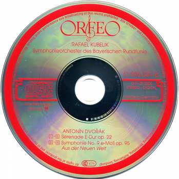 CD Antonín Dvořák: Symphonie No. 9 / Streicherserenade