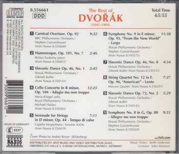 CD Antonín Dvořák: The Best Of Dvořák