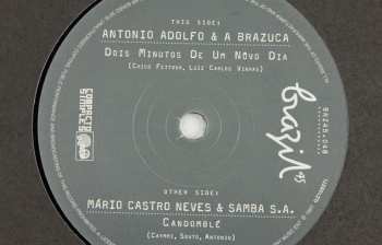 SP Antonio Adolfo: Dois Minutos De Uma Nova Dia / Candomblé