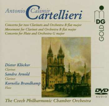 DVD The Czech Philharmonic Chamber Orchestra: Concerto For Two Clarinets And Orchestra B Flat Major / Movement For Clarinet And Orchestra B Flat Major / Concerto For Flute And Orchestra G Major