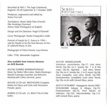 CD Joseph Haydn: Haydn Cello Concertos / Pereira Concertino for Cello