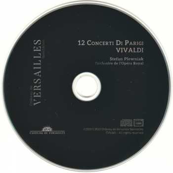CD Antonio Vivaldi: 12 Concerti Di Parigi