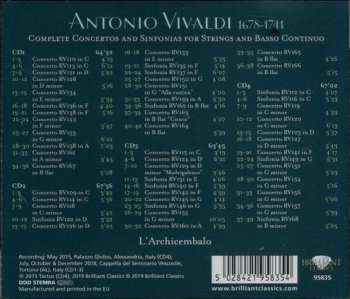 4CD/Box Set Antonio Vivaldi: Complete Concertos And Sinfonias For Strings And Basso Continuo