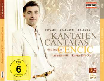 3CD/DVD Antonio Vivaldi: Kantates