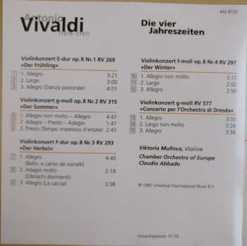 CD Antonio Vivaldi: Die Vier Jahreszeiten