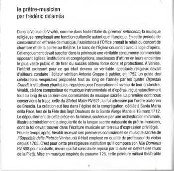 CD Antonio Vivaldi: Nisi Dominus - Stabat Mater