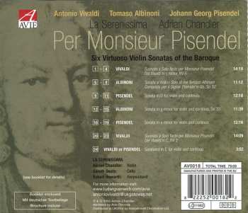 CD Antonio Vivaldi: Per Monsieur Pisendel