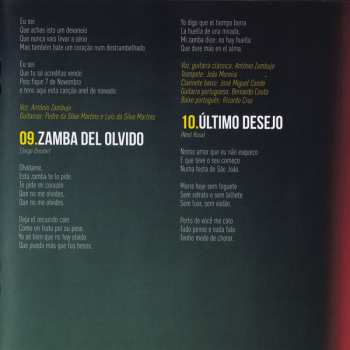 CD António Zambujo: Rua Da Emenda