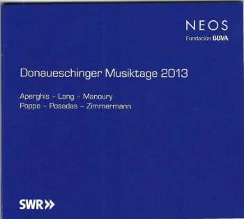 4SACD Bernhard Lang: Donaueschinger Musiktage 2013